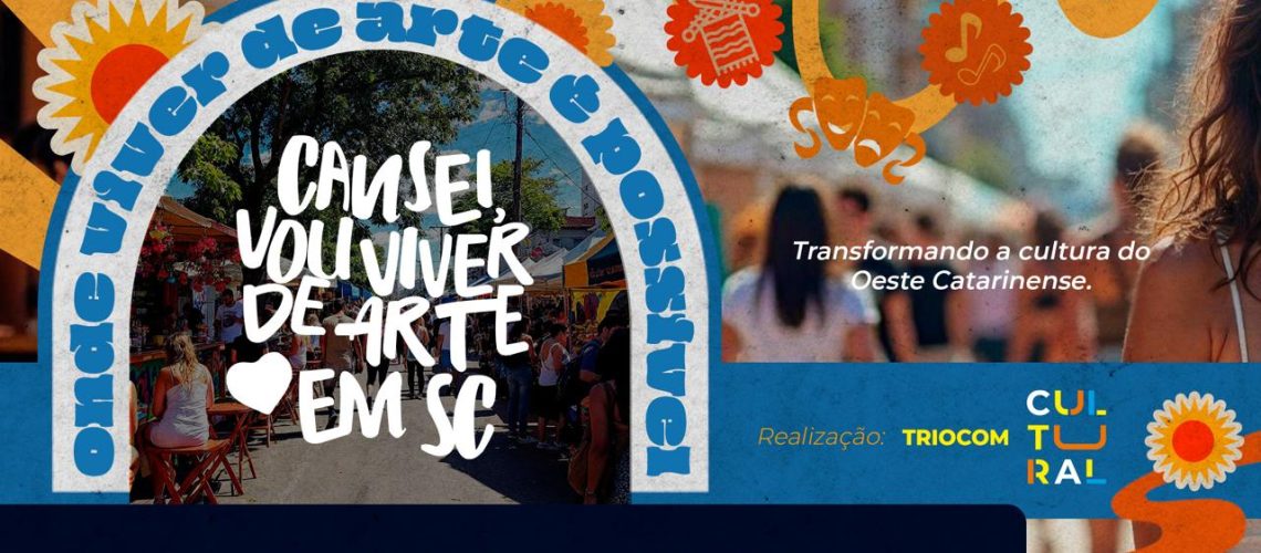 Cansei, vou viver de arte